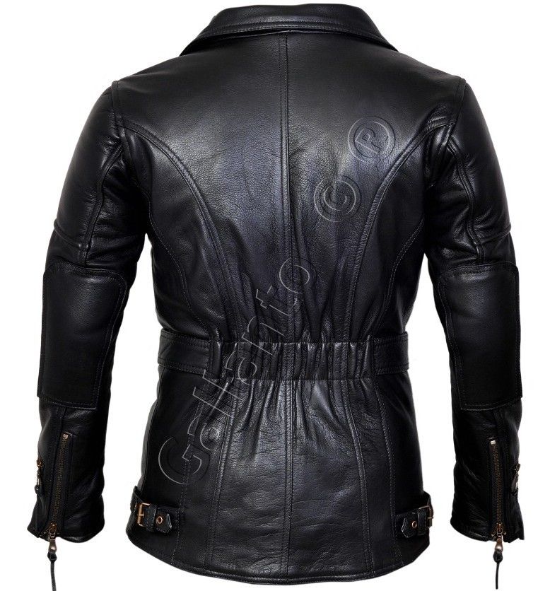 80's Metal Black Diamond 'Metal God' Leather Coat | 80's Metal New Rock ...