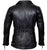 80's Metal Black Diamond 'Metal God' Leather Coat