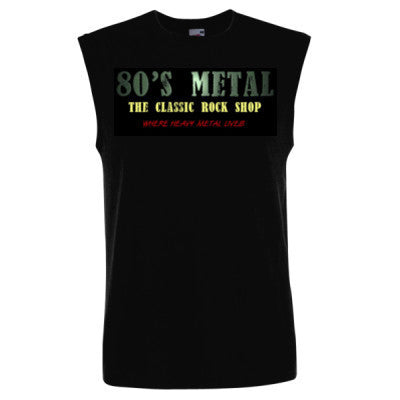 80's Metal - Where Heavy Metal Lives Sleeveless T Shirt