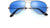 80's Metal 'Eyes Of Oblivion' Blue Rock Shades