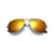 80's Metal 'Eyes Of Oblivion' Gold Rock Shades