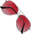 80's Metal 'Eyes Of Oblivion' Pink Rock Shades