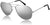 80's Metal 'Eyes Of Oblivion' Silver Rock Shades