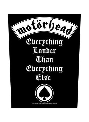 Motorhead - Everything Louder Back Patch