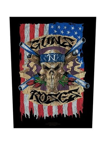 Guns N' Roses - US Flag Back Patch