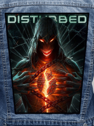 Disturbed - Divisive Metalworks Back Patch
