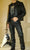 80's Metal 'Rocker' Leather Jacket
