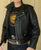 80's Metal 'Retro' Leather Jacket