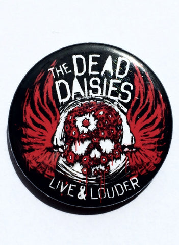 80's Metal Dead Daisies Badge