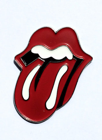 80's Metal Rolling Stones Badge