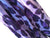 80's Glam Purple Leopard Scarf