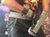 80's Metal - 3 Row Long Spike Wristband