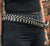 80's Metal Replica Nickel Bullet & Revolver Buckle Belt