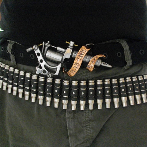 5.56 Nickel Untipped Bullet Belt