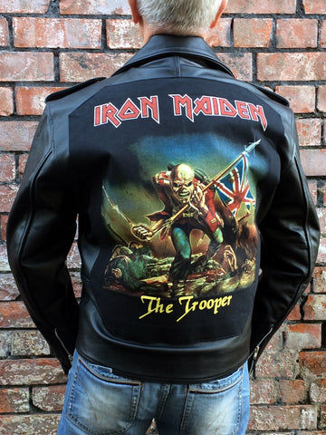 Metalworks Iron Maiden 'The Trooper' Leather Jacket