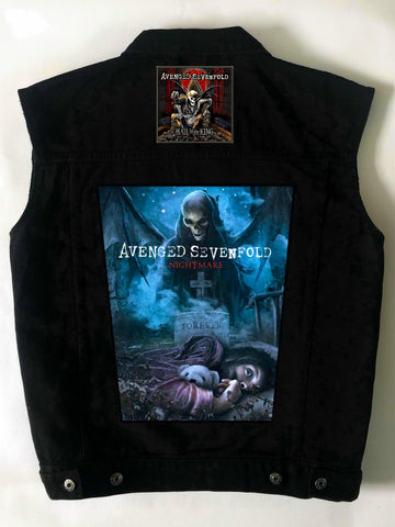 Metalworks Avenged Sevenfold 'Nightmare & Hail To The King' Battlejacket