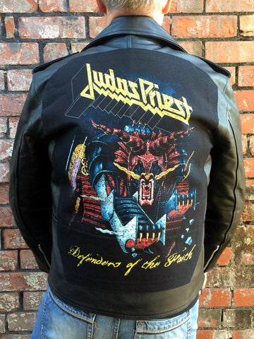Metalworks Judas Priest 'Defenders of the Faith' Leather Jacket