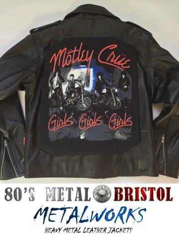 Metalworks Motley Crue 'Girls Girls Girls' Leather Jacket