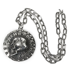 New Rock World Medallion & Oversize Neck Chain