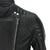 80's Metal Black Diamond 'Biker' Leather Jacket
