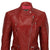 80's Metal Rock Chick 'Red Rocker' Leather Jacket