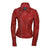 80's Metal Rock Chick 'Red Warrior' Leather Jacket
