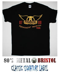 Aerosmith - Permanent Vacation '87 T Shirt