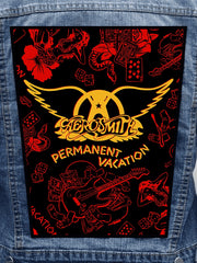 Aerosmith - Permanent Vacation Metalworks Back Patch