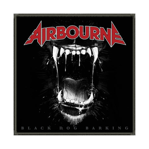 Airbourne - Black Dog Barking Metalworks Patch