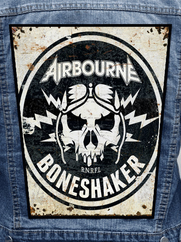 Airbourne - Boneshaker Metalworks Back Patch