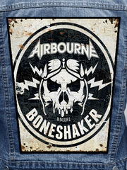 Airbourne - Boneshaker Metalworks Back Patch