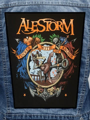 Alestorm - Fucked With An Anchor Metalworks Back Patch