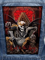 Avenged Sevenfold - Hail To The King Metalworks Back Patch