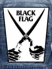 Black Flag - Black Flag Metalworks Back Patch