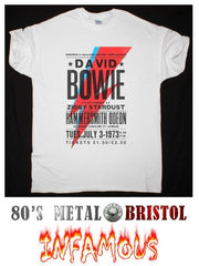David Bowie - Ziggy Stardust 1973 T Shirt