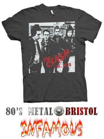 The Clash - UK '78 T Shirt