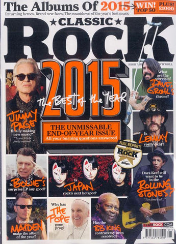 Classic Rock Magazine - January 2016