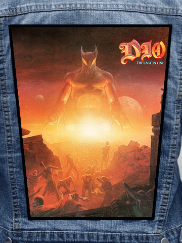 Dio - Last In Line Metalworks Back Patch