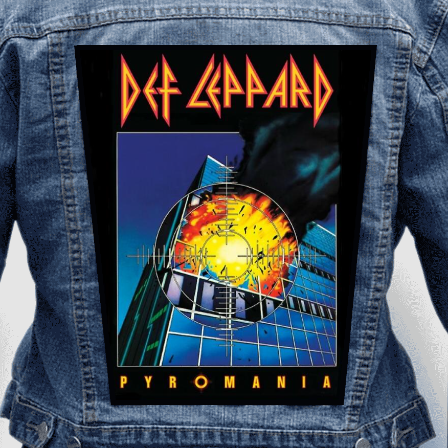 PATCH THERMOCOLLANT DEF LEPPARD HARD ROCK COLLECTOR95