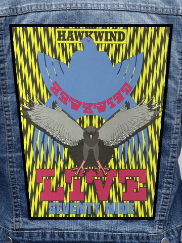 Hawkwind - Live Seventy Nine Metalworks Back Patch
