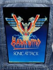 Hawkwind - Sonic Attack Metalworks Back Patch