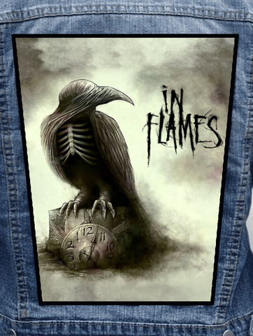 In Flames - Sounds Of A Playground Fading Metalworks Back Patch