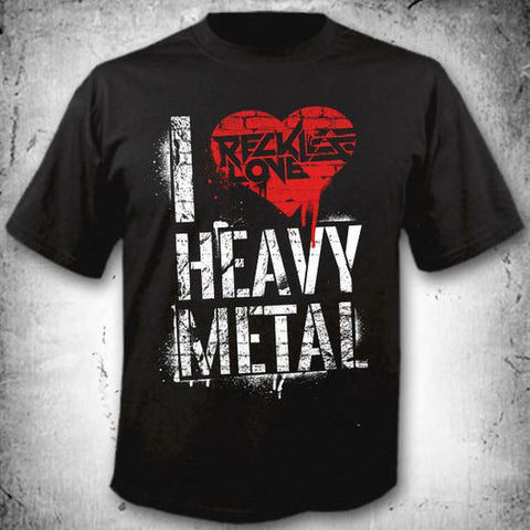 I Love Heavy Metal T Shirt
