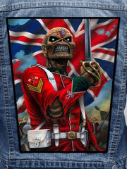 Iron Maiden - Trooper Eddie Metalworks Back Patch