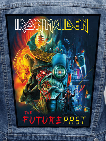 Iron Maiden - The Future Past Metalworks Back Patch
