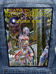 Iron Maiden - Somewhere In Time Metalworks Back Patch