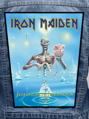 Iron Maiden - Seventh Son Of A Seventh Son Metalworks Back Patch