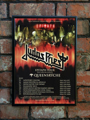 Judas Priest 2011 'Epitaph' UK Tour Poster
