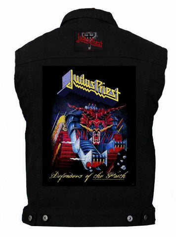 80's Metal Judas Priest 'Defenders Of The Faith' Battlejacket