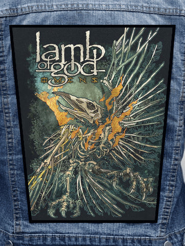 Lamb Of God - Omens Metalworks Back Patch